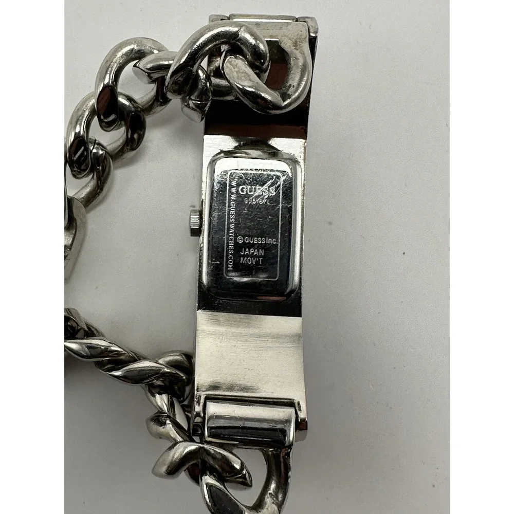 Guess‎ G95187L Ladies Hidden Watch New Battery 13MM 7.25